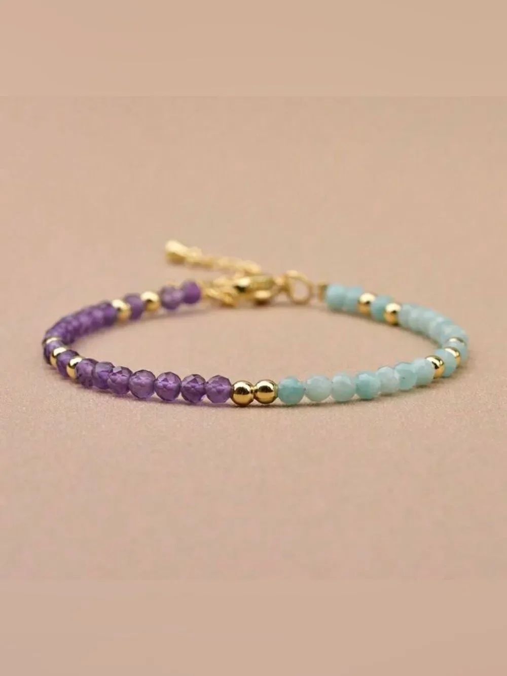 Boho beaded bracelet #2696
